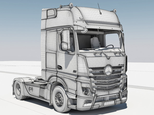 3ds max mercedes-benz actros 2011 - Mercedes-Benz Actros 2011 by jekich1